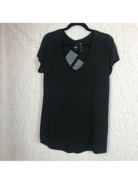 ADIDAS Black Marbled T-Shirt Size L